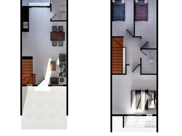 Malanday Valenzuela Brand New Townhouse 3 BR, 2 T&B, with front parking