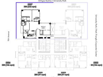 FOR SALE: 3 Bedroom Unit in Park Triangle Residences, BGC, Taguig