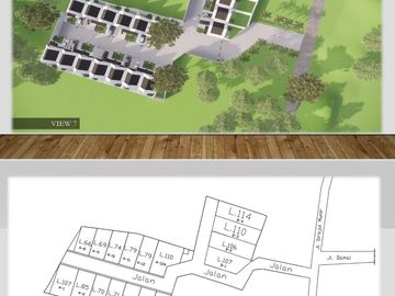 Dijual Rumah Baru di Nanggewer Cibinong Dekat PEMDA Bogor