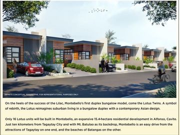 Pre-Selling Bungalow 108 sq.m.  5.6+ M Alta Montebello Near Twin Lakes