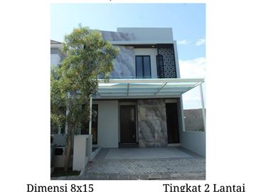 Rumah Dian Istana Mocca Verbana Baru Modern Mewah Area Graha Family