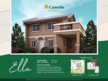 HOUSE AND LOT FOR SALE IN SAN JOSE DEL MONTE CAMELLA