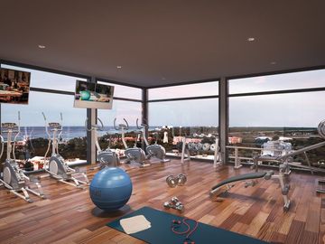 Departamento de 2 habitaciones en venta en cozumel
