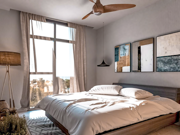 Departamento de 2 habitaciones en venta en cozumel