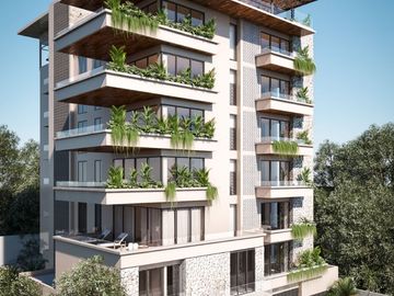 Departamento de 2 habitaciones en venta en cozumel