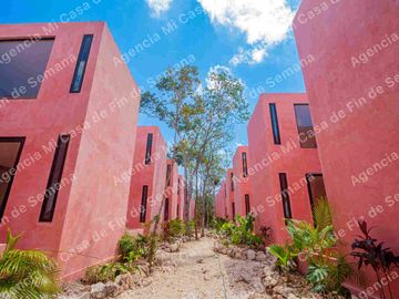 PRECIOSA CASA DE DOS HABITACIONES LOCK-OFF EN TULUM, ACEPTA CRÉDITO HIPOTECARIO