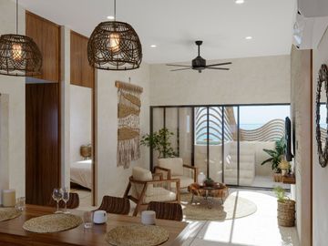 VENTA DE DEPARTAMENTO EN TULUM 101M2