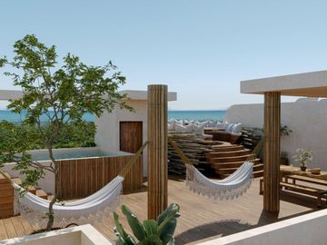 VENTA DE DEPARTAMENTO EN TULUM 101M2