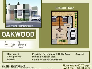 Affordable 80 sqm Single Attached 2 BR in North Grove Hills for sale House and Lot in Bulacan