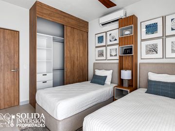 PUERTO VALLARTA / DEPARTAMENTO DE DOS RECÁMARAS, DENTRO DE LOS FRESNOS - PREVENTA