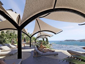 Departamento vista al mar en Paradise Cove, precio de oportunidad, venta, Huatulco.