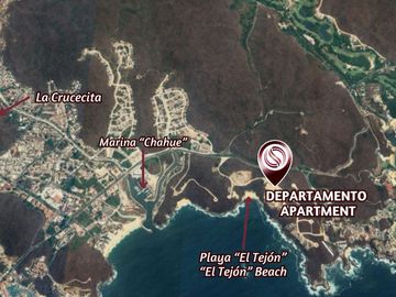 Departamento vista al mar en Paradise Cove, precio de oportunidad, venta, Huatulco.