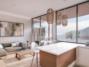 Departamento con terraza, alberca común, rooftop, pre-construcción, Cabo San Lucas