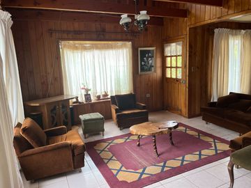 Casa 7 dorm, sitio con jardín y terraza, Pingueral. Tome