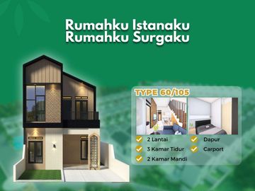 Rumah 2 Lantai Purwokerto Termurah
