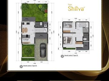 RUMAH MEWAH 2 LANTAI DI LAMONGAN DP 50- 100 JT PERUM CHRYSANT LUX LAND