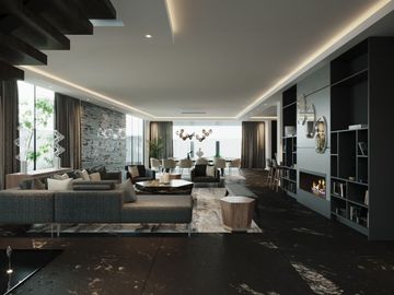 Casa en venta en el palomar, con muebles nuevos de lujo
