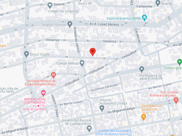 AV. TAMAULIPAS, PETROLERA, COATZACOALCOS, VERACRUZ
