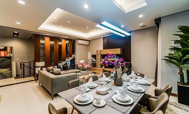 4 STOREY TOWNHOUSE with SALT WATER SWIMMING POOL IN TOMAS MORATO AVENUE, QUEZON CITY!