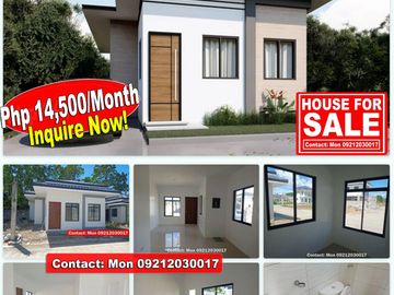 Bacolod 2 BR Pre Selling House For Sale in Mansilingan Bacolod City