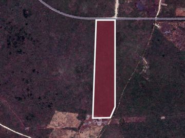 Terreno de 91,049 m2 sobre periférico, en venta Valladolid.