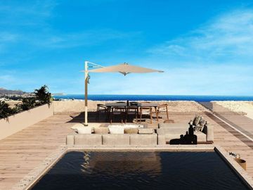Penthouse, Vista al mar y golf, alberca privada,  en venta Los Cabos.