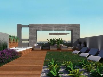4 Ambientes con 170m² totales, 97 m² cubiertos mas balcón y terraza propia de 67m². Frente Cochera Bonificada! Corazón de Villa Urquiza
