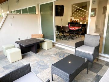 Casa con alberca, roof garden con jacuzzi