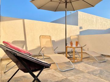 Casa con alberca, roof garden con jacuzzi