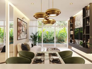 Departamento con alberca y jardin privado, tina y vanity room, area para mascotas, cigar lounge, gimnasio coworking y mas en venta Merida Norte