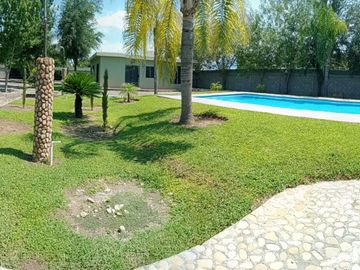 QUINTA EN VENTA EN CADEREYTA JIMENEZ NUEVO LEON ZONA SANTA ISABEL, PRIVADA, UBICADA A SOLO 4 KM DE LA CARRETERA CADEREYTA ALLENDE