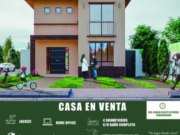 Casa en venta de estreno Ciudad Celeste Etapa Estribor