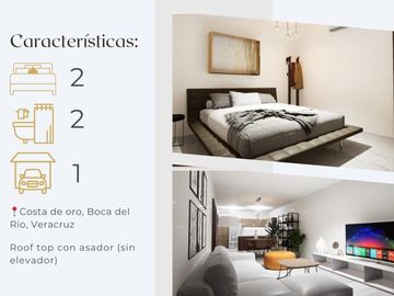 VENTA departamentos NUEVOS, a 3 min de plaza Américas, BOCA DEL RÍO, VERACRUZ