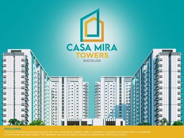 CASA MIRA TOWERS-BACOLOD - 1 BR UNIT