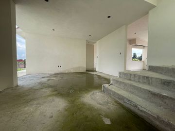 CASA EN OBRA GRIS, EN VENTA, RESIDENCIAL AMAZONAS, CACALOMACAN, 10 MIN DE TOLUCA