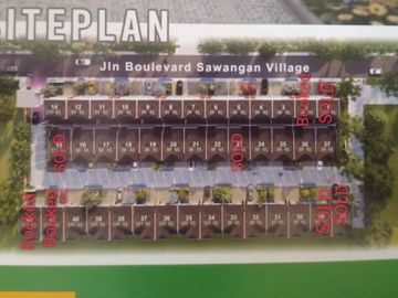 Rumah ready stock tanpa DP cluster dlm perumahan besar disawangan,Depok