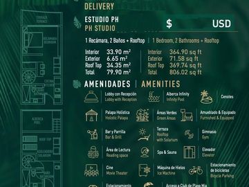 Tulum PH, con Roof Top con Alberca Privada Av.Coba cerca Chedrahui Select