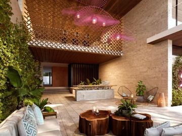 Departamento amplio con alberca privada y amenidades en venta Aldea Zamá