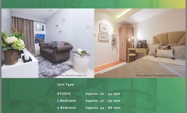 Chimes Residence 1 Bedroom Rent to Own , Greenhill Lease to Own