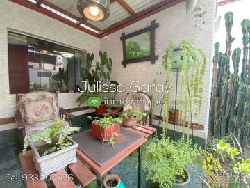 Venta de dpto tipo casa 1er piso con jardín, patio y 2 terrazas en Miraflores – Alt. Cdra 42 Av. Arequipa