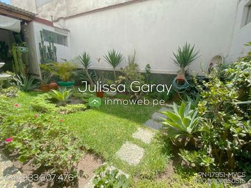 Venta de dpto tipo casa 1er piso con jardín, patio y 2 terrazas en Miraflores – Alt. Cdra 42 Av. Arequipa