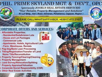 VERY AFFORDABLE! RUSH! PRIME PROPERTY! LOT FOR SALE IN TUGUEGARAO CITY!