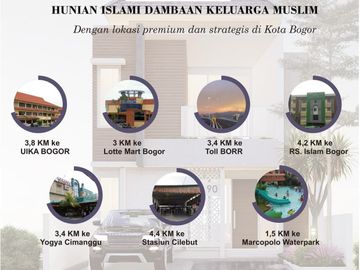 Rumah Cimanggu Garden, Baru 2 LANTAI Mewah Dekat Cimanggu Murah Tanah Sereal Kota Bogor, Jual Dijual