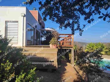Peñablanca, Cajón de Lebu, linda casa en parcela, 5 dormitorios, 3 baños, piscina