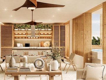 DEPARTAMENTO EN VENTA FRENTE AL MAR DE 3 RECÁMARAS EN PLAYA DEL CARMEN, QUINTANA ROO, EXCLIUSIVIDAD, LUJO Y PLUSVALÍA