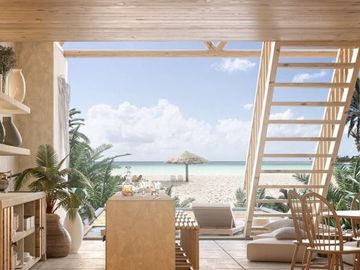 DEPARTAMENTO EN VENTA FRENTE AL MAR DE 3 RECÁMARAS EN PLAYA DEL CARMEN, QUINTANA ROO, EXCLIUSIVIDAD, LUJO Y PLUSVALÍA