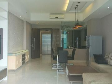 For Rent Kemang Village Residence Apartment, South Jakarta – Tower Ritz 2BR Size 148sqm Private Lift