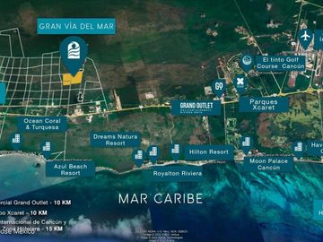 Venta oportunidad terreno en un fraccionamiento premium en Puerto Morelos, Qro C#24-1394