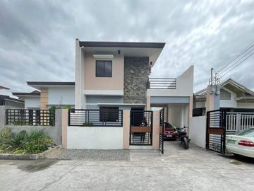PREOWNED: AFFORDABLE TWO-STOREY HOUSE FOR SALE VILLAGE ALONG FIL-AM HWAY NEAR SM TELABASTAGAN
