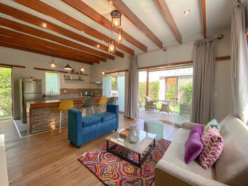 Hermosa Casa De Campo Amoblado  En Condominio Las Gardenias Cerca A La Playa De Asia